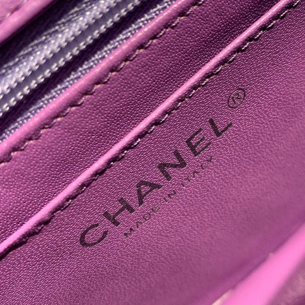 CHL - Mini Flap Bag Purple For Women Bags, Shoulder And Crossbody Bags 6.7in/17LO A35200