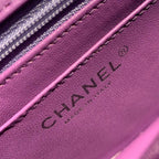 CHL - Mini Flap Bag Purple For Women Bags, Shoulder And Crossbody Bags 6.7in/17LO A35200