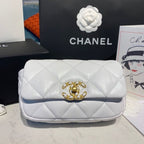 CHL -  19 Waist Bag White For Women Bags 7.8in/20LO AS1163