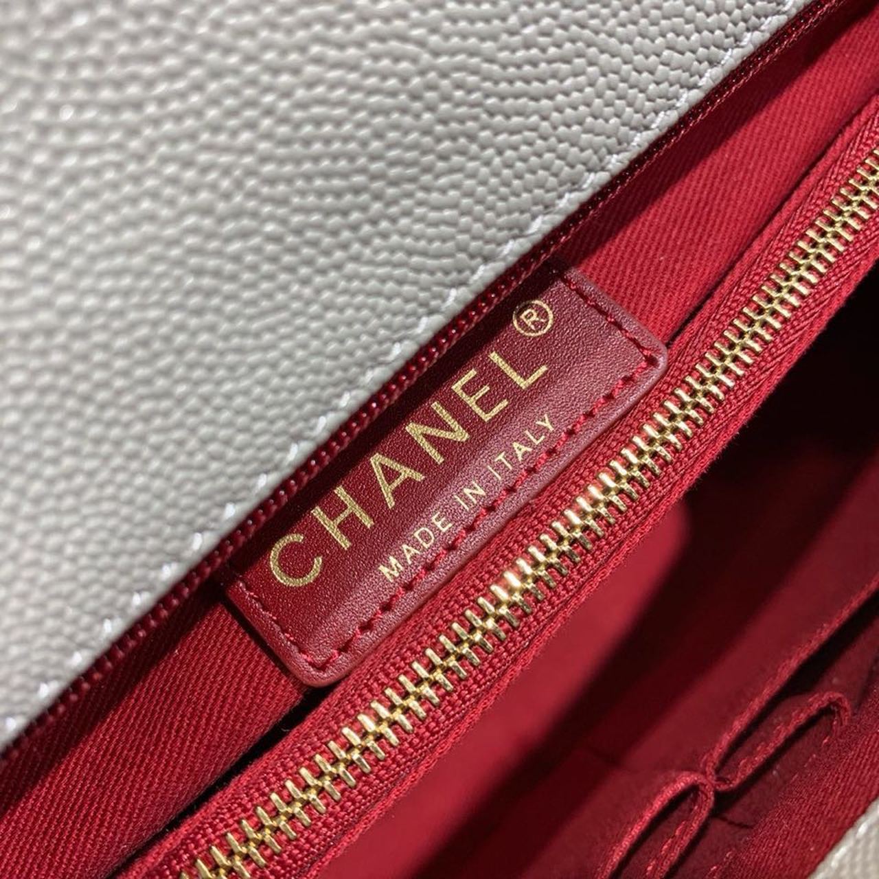 CHL - Large Flap Bag With Top Handle Grey For Women Handbags, Shoulder And Crossbody Bags 11in/28LO A92991
