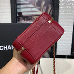 CHL -  Filigree TLM -tical Vanity Case Bag Burgundy For Women Handbags, Shoulder And Crossbody Bags 6.7in/17LO