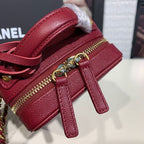 CHL -  Filigree TLM -tical Vanity Case Bag Burgundy For Women Handbags, Shoulder And Crossbody Bags 6.7in/17LO
