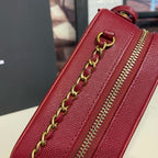 CHL -  Filigree TLM -tical Vanity Case Bag Burgundy For Women Handbags, Shoulder And Crossbody Bags 6.7in/17LO