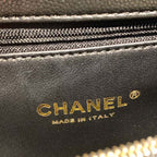 CHL - Large Flap Bag With Top Handle Black For Women Handbags, Shoulder And Crossbody Bags 11in/28LO A92991