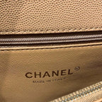 CHL - Large Flap Bag With Top Handle Light Brown For Women Handbags, Shoulder And Crossbody Bags 11in/28LO A92991