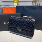 CHL -  2.55 Handbag SilLusso Official - Hardware Black For Women Bags, Shoulder And Crossbody 11in/28LO A37586