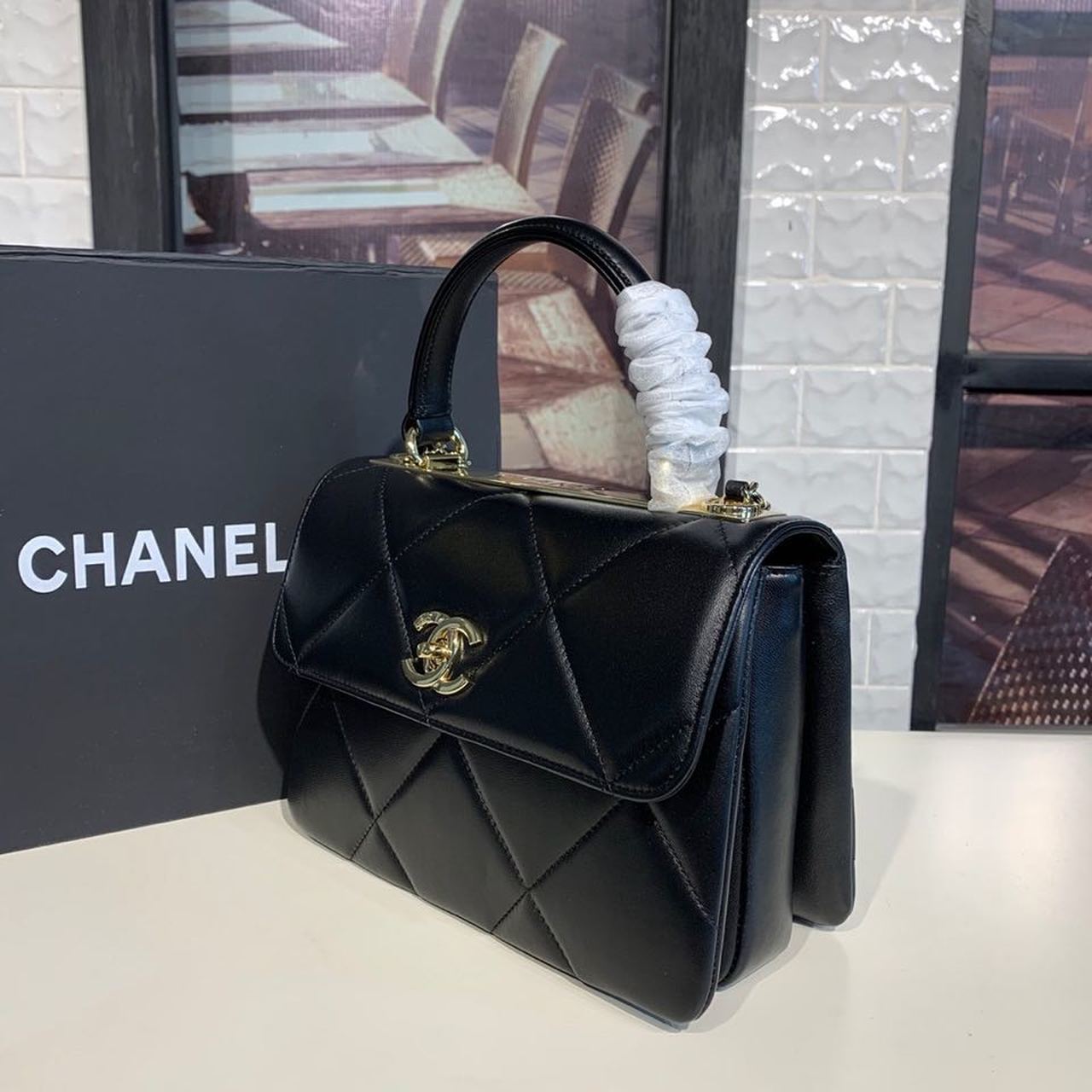 CHL - Trendy CHL - Bag Black For Women Handbags, Shoulder And Crossbody Bags 10.2in/26LO