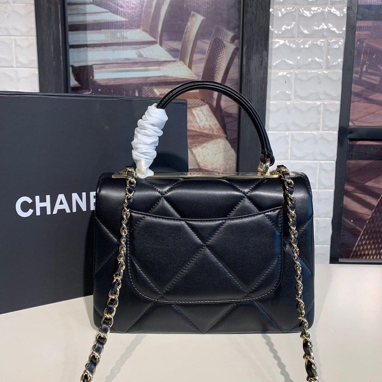 CHL - Trendy CHL - Bag Black For Women Handbags, Shoulder And Crossbody Bags 10.2in/26LO