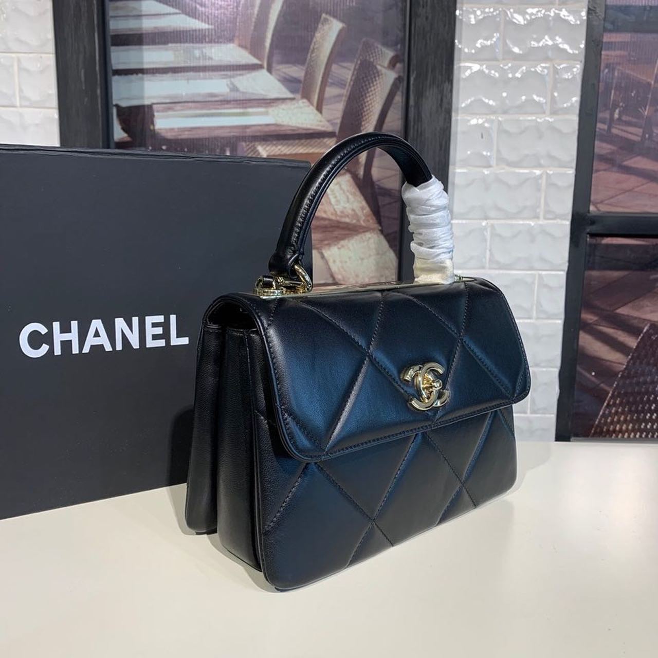 CHL - Trendy CHL - Bag Black For Women Handbags, Shoulder And Crossbody Bags 10.2in/26LO