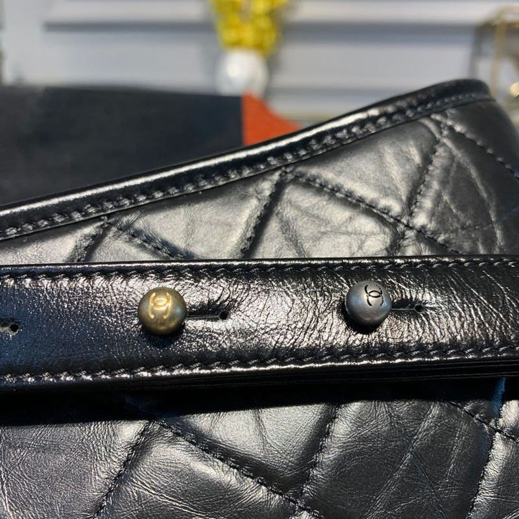 CHL - Gabrielle Hobo Handbag Black For Women Bags, Shoulder And Crossbody Bags 7.8in/20LO AS1582 B03936 94305