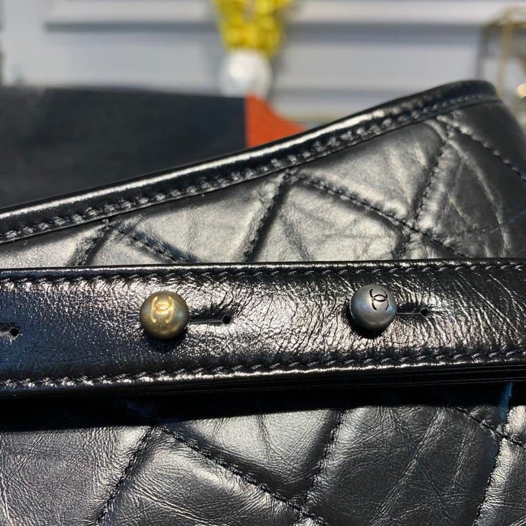 CHL - Gabrielle Hobo Handbag Black For Women Bags, Shoulder And Crossbody Bags 7.8in/20LO AS1582 B03936 94305