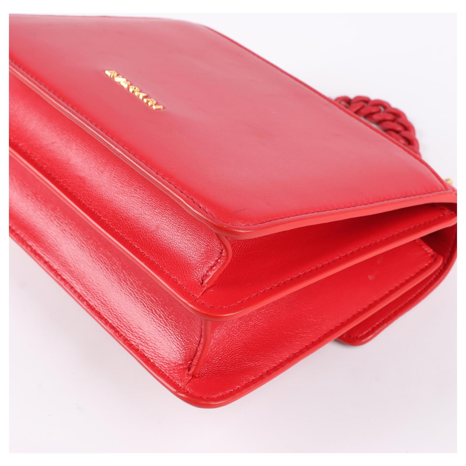 BVL Serpenti Forever Crossbody Bag 20cm Red Calfskin GHW 188659