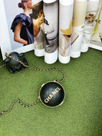 CHL -  Ball Bag Black and Gold Chain Bag For Women 23.5LO/9.25in