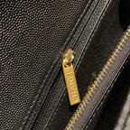 CHL - Large Flap Bag With Top Handle Black For Women, Women’s Handbags, Shoulder And Crossbody Bags 11in/28LO A92991