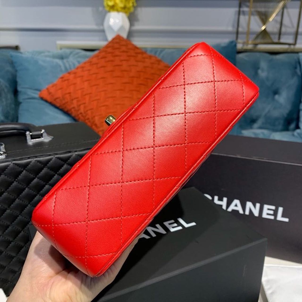 CHL - Mini Flap Bag Red For Women Bags Bag, Shoulder And Crossbody 7.8in/20LO A69900