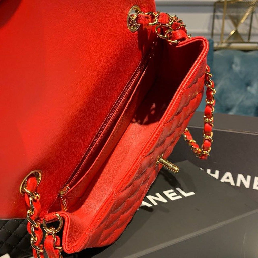 CHL - Mini Flap Bag Red For Women Bags Bag, Shoulder And Crossbody 7.8in/20LO A69900
