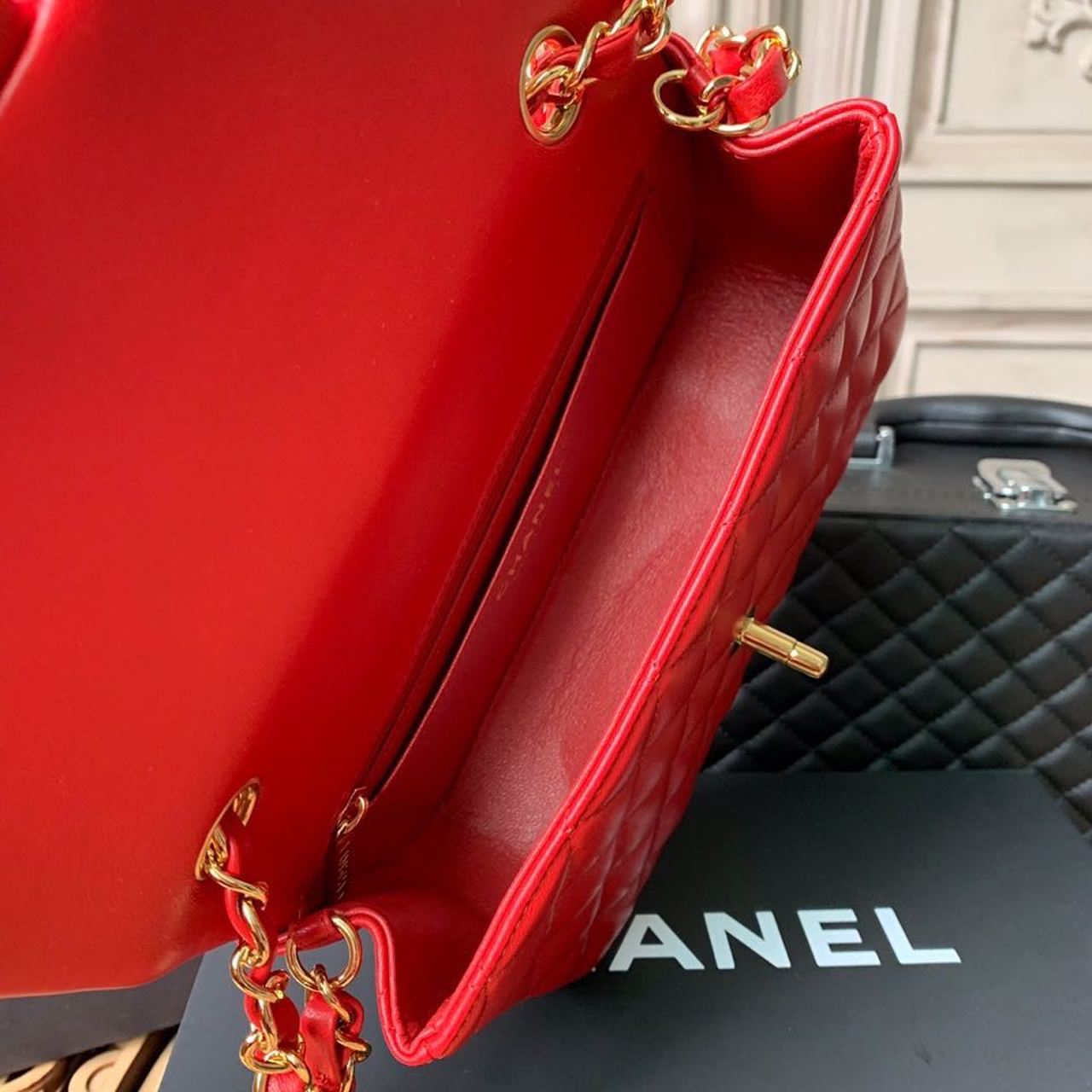 CHL - Mini Flap Bag Red For Women Bags Bag, Shoulder And Crossbody 7.8in/20LO A69900