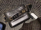 CHL -  Gabrielle Hobo Bag 20LO Aged Calfskin Leather Spring/SuMM - er Act 2 Collection, Black