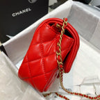 CHL - Flap Bag With CHL - Ball On Strap Red For Women Handbags, Shoulder And Crossbody Bags 7.8in/20LO AS1787