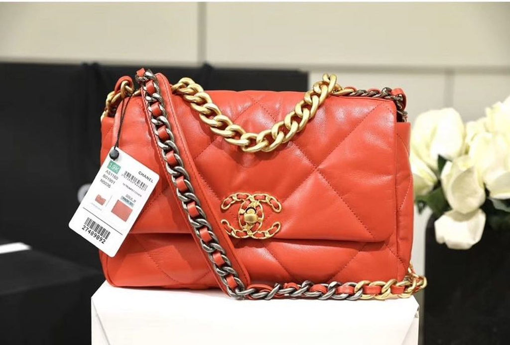 CHL -  19 Handbag 26LO Red For Women AS1160