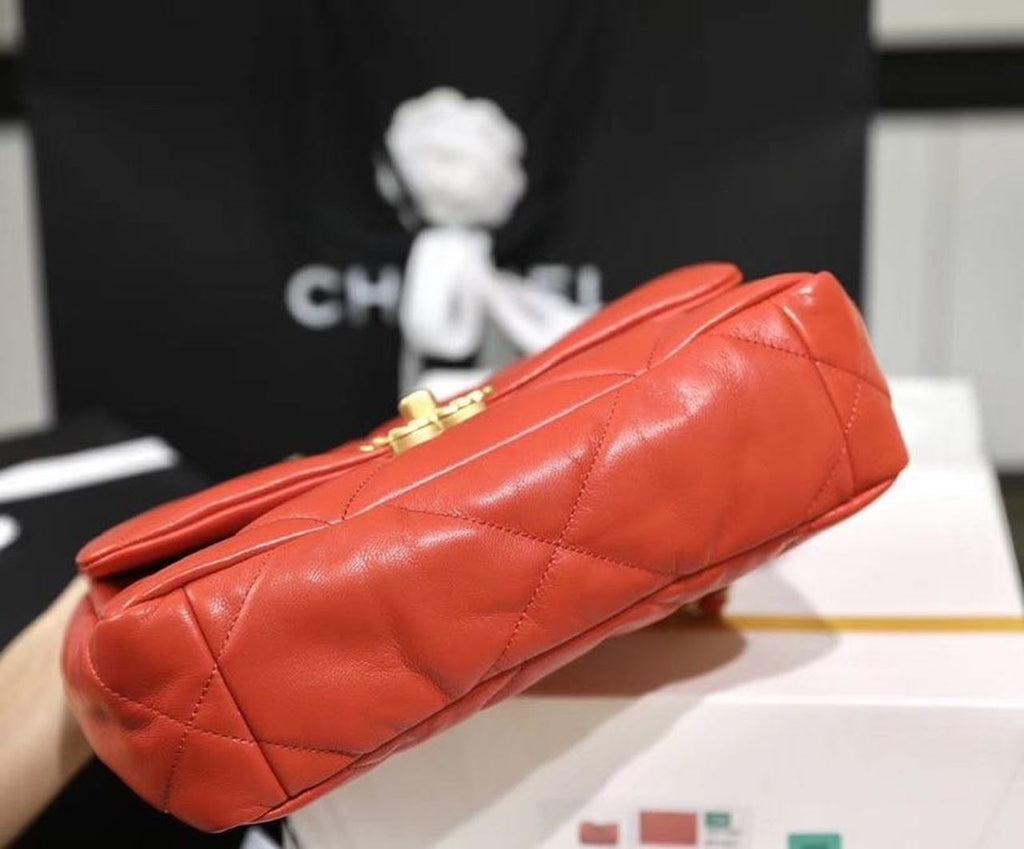 CHL -  19 Handbag 26LO Red For Women AS1160