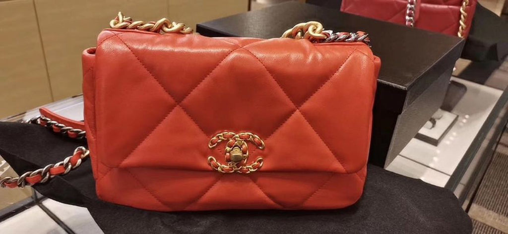 CHL -  19 Handbag 26LO Red For Women AS1160