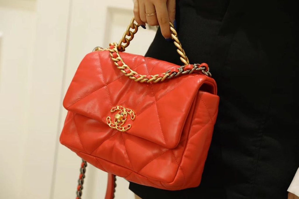 CHL -  19 Handbag 26LO Red For Women AS1160
