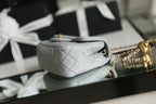 CHL - Mini Flap Bag With CHL - Ball On Strap Grey For Women Handbags, Shoulder And Crossbody Bags 6.7in/17LO AS1786