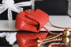 CHL - Mini Flap Bag With CHL - Ball On Strap Red For Women Handbags, Shoulder And Crossbody Bags 6.7in/17LO AS1786
