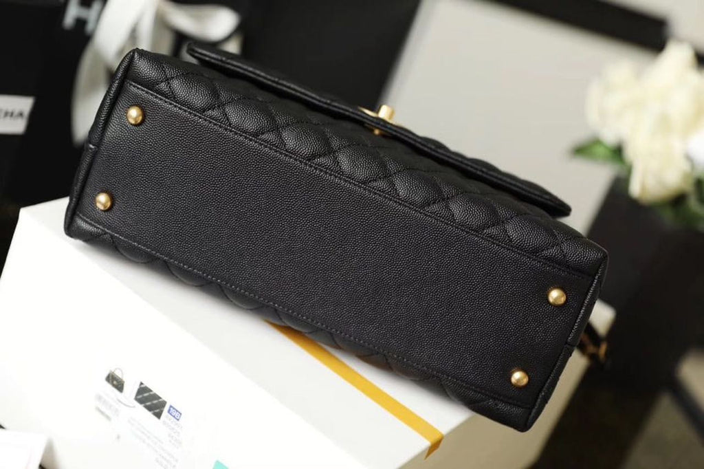 CHL - Handbag With Top Handle Black For Women 11in/28LO
