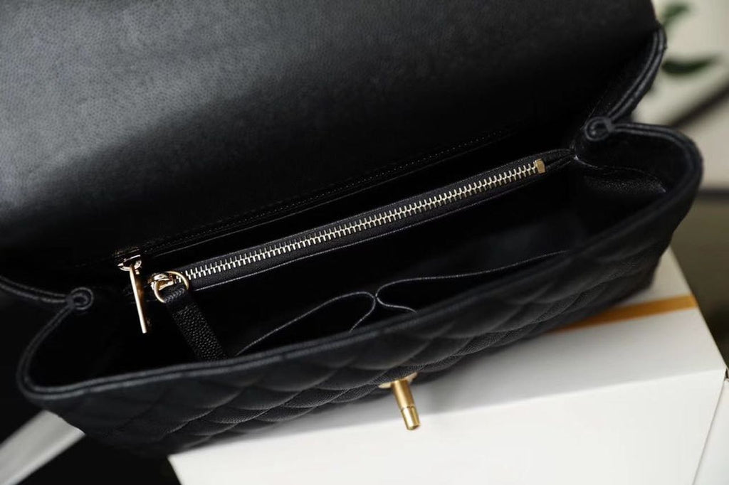 CHL - Handbag With Top Handle Black For Women 11in/28LO