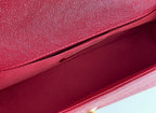 CHL - Medium Boy Handbag Red For Women 9.8in/25LO A67086