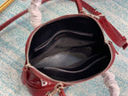 BLN-Ciaga Ville Mini Handbag In Dark Red, For Women,  Bags 4.7in/12LO