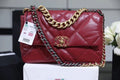 CHL -  19 Handbag 26LO Burgundy For Women AS1160