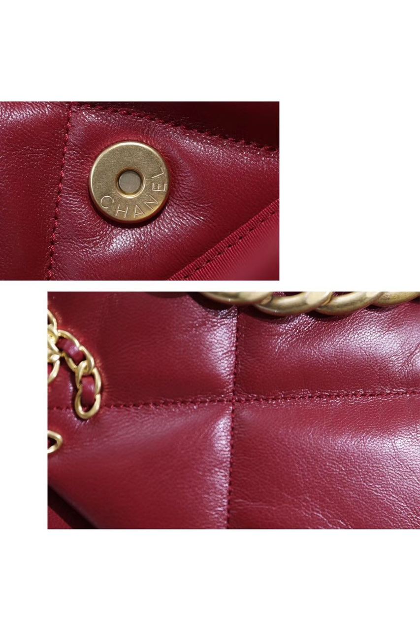 CHL -  19 Handbag 26LO Burgundy For Women AS1160