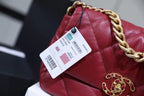 CHL -  19 Handbag 26LO Burgundy For Women AS1160