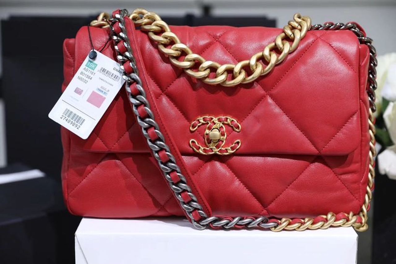 CHL -  19 Handbag 26LO Red For Women AS1160