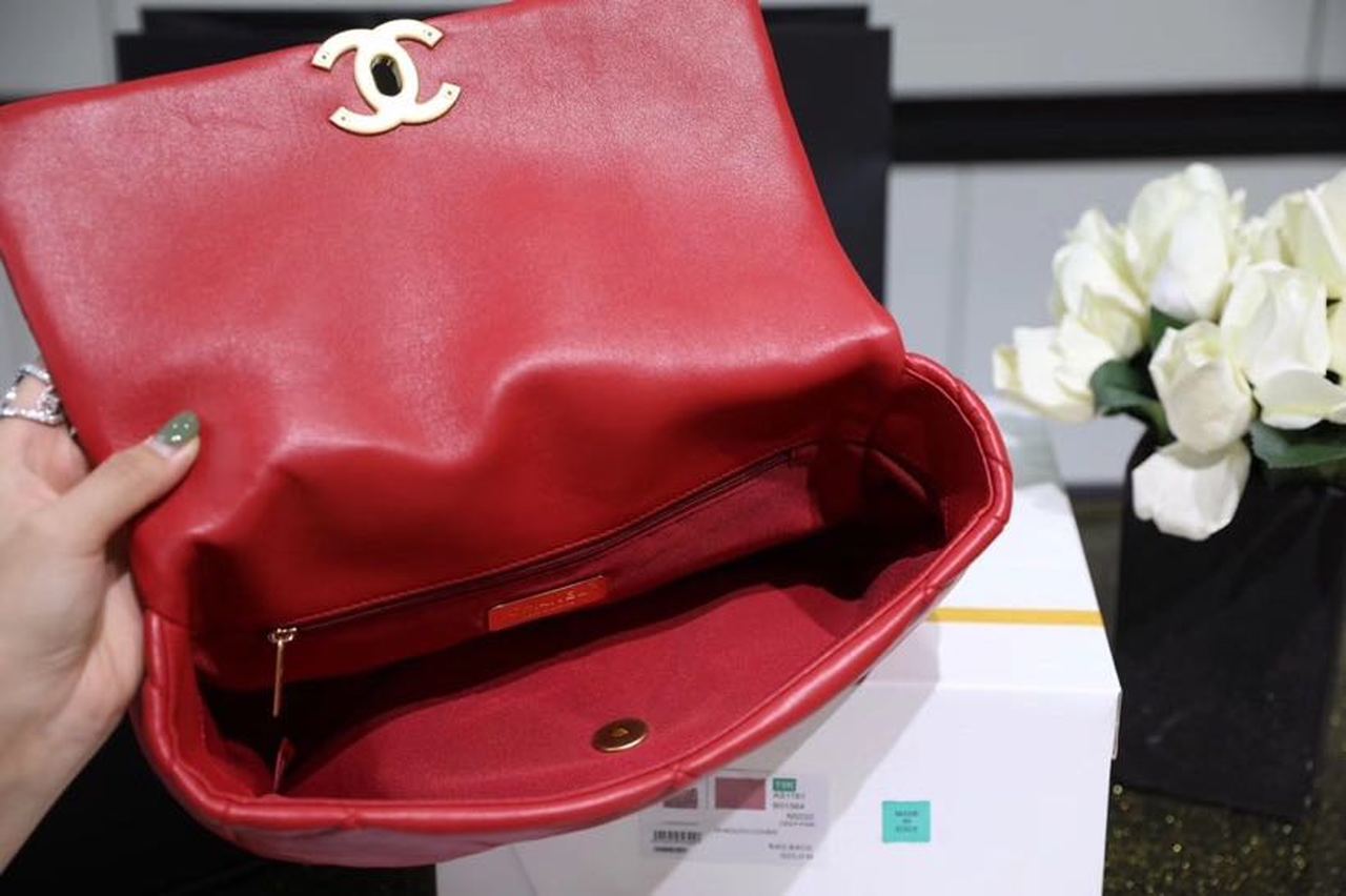 CHL -  19 Handbag 26LO Red For Women AS1160