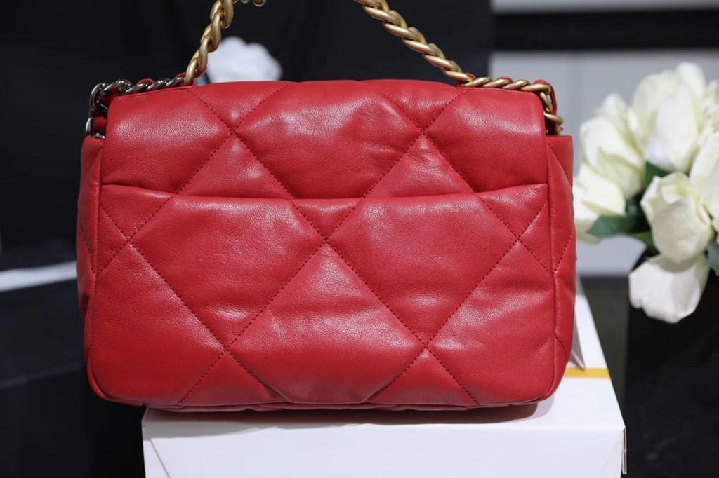 CHL -  19 Handbag 26LO Red For Women AS1160
