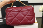 CHL -  19 Handbag 26LO Bordeaux For Women AS1160