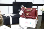 CHL -  19 Handbag 26LO Bordeaux For Women AS1160