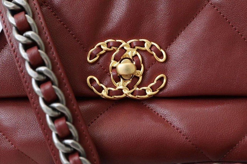 CHL -  19 Handbag 26LO Bordeaux For Women AS1160