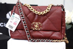CHL -  19 Handbag 26LO Bordeaux For Women AS1160