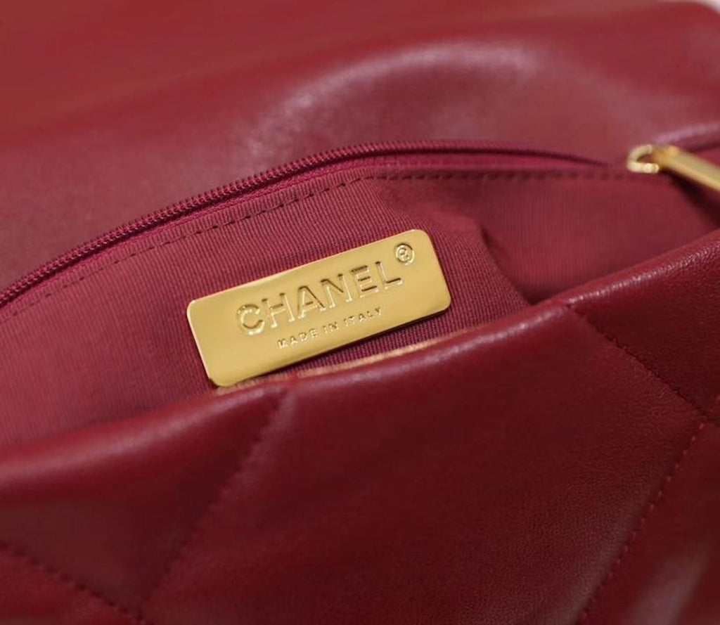 CHL -  19 Handbag 26LO Bordeaux For Women AS1160