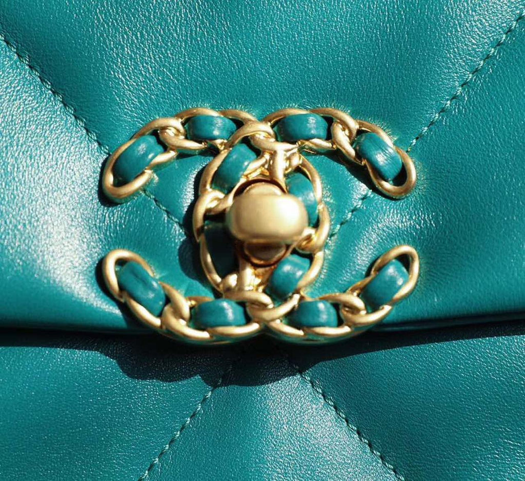 CHL -  19 Handbag 26LO Teal For Women AS1160