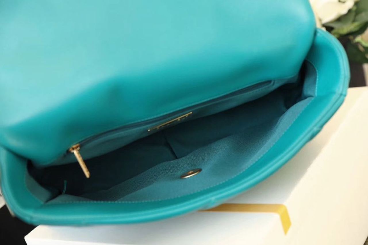 CHL -  19 Handbag 26LO Teal For Women AS1160