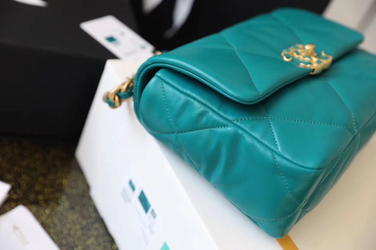 CHL -  19 Handbag 26LO Teal For Women AS1160
