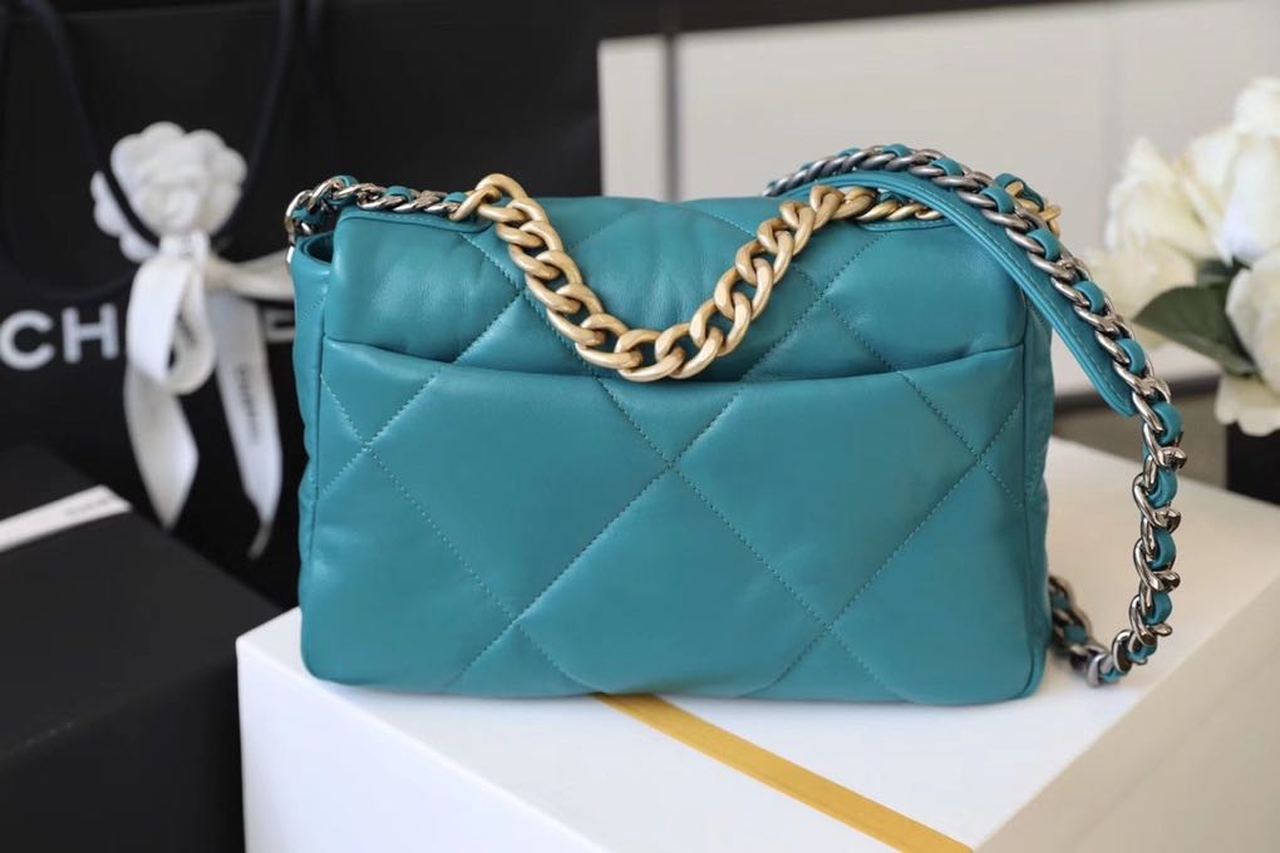 CHL -  19 Handbag 26LO Teal For Women AS1160
