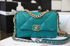 CHL -  19 Handbag 26LO Teal For Women AS1160