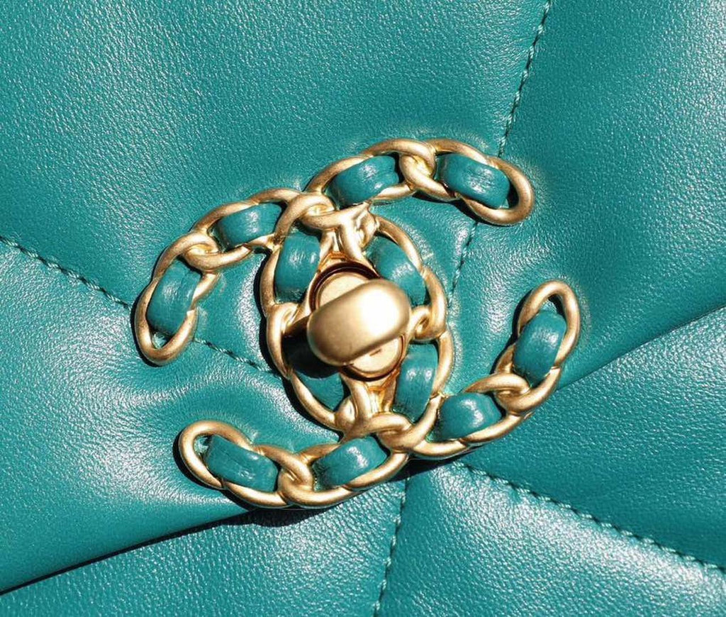 CHL -  19 Handbag 26LO Teal For Women AS1160
